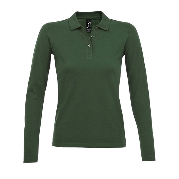 SOL'S PERFECT LSL WOMEN - LONG SLEEVE PIQUÉ POLO SHIRT