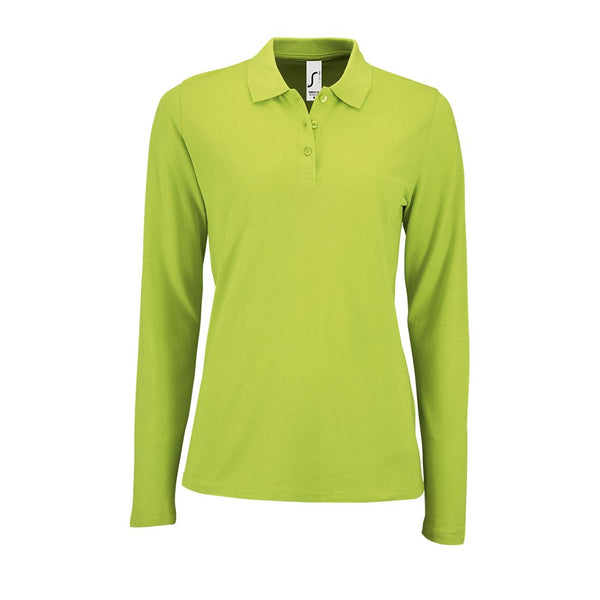 SOL'S PERFECT LSL WOMEN - LONG SLEEVE PIQUÉ POLO SHIRT