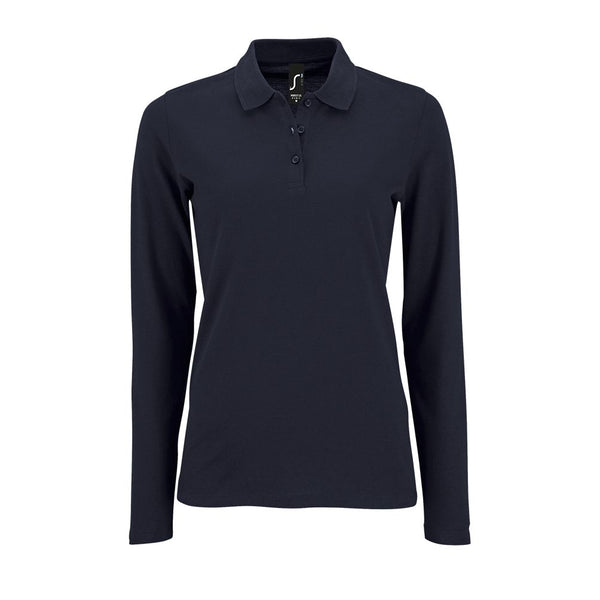 SOL'S PERFECT LSL WOMEN - LONG SLEEVE PIQUÉ POLO SHIRT