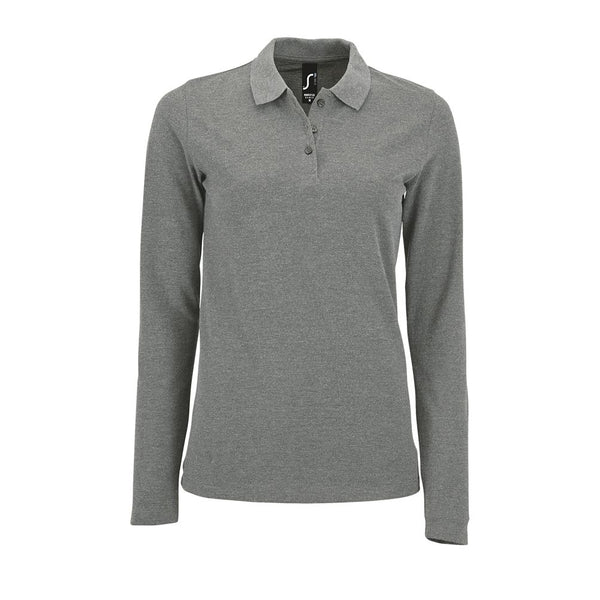 SOL'S PERFECT LSL WOMEN - LONG SLEEVE PIQUÉ POLO SHIRT