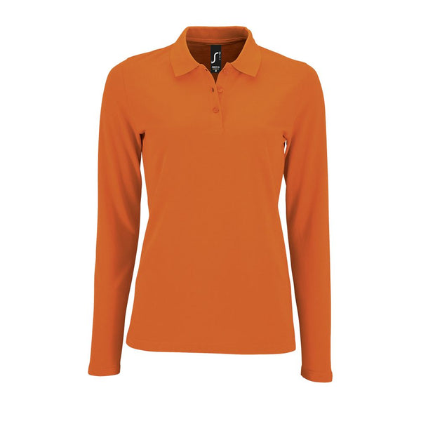 SOL'S PERFECT LSL WOMEN - LONG SLEEVE PIQUÉ POLO SHIRT