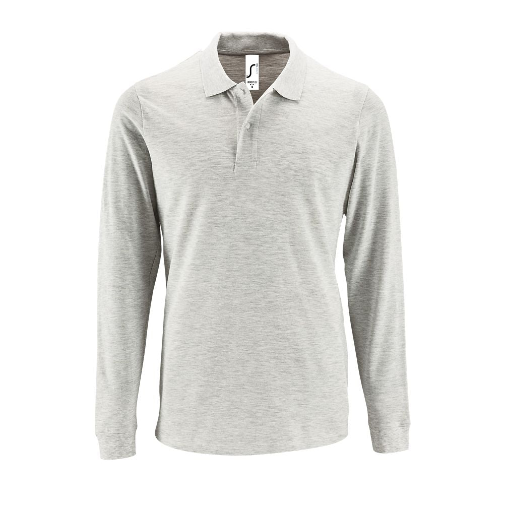 Sol's Perfect Lsl Men - Polo Piqué Manches Longues Homme