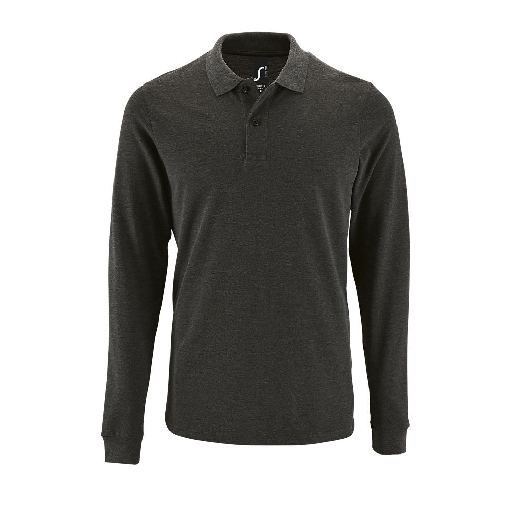Sol's Perfect Lsl Men - Polo Piqué Manches Longues Homme