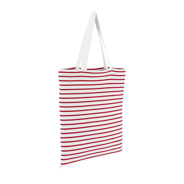 SOL'S LUNA - STRIPED JERSEY SHOPPING BAG