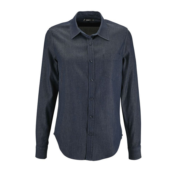 SOL'S BARRY WOMEN - WOMEN'S DENIM SHIRT