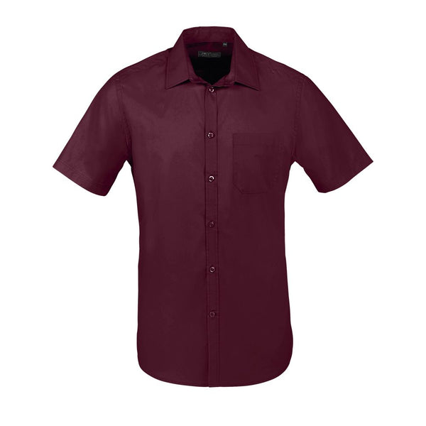 SOL'S BRISTOL FIT - MEN'S SHORT SLEEVE POPLIN SHIRT