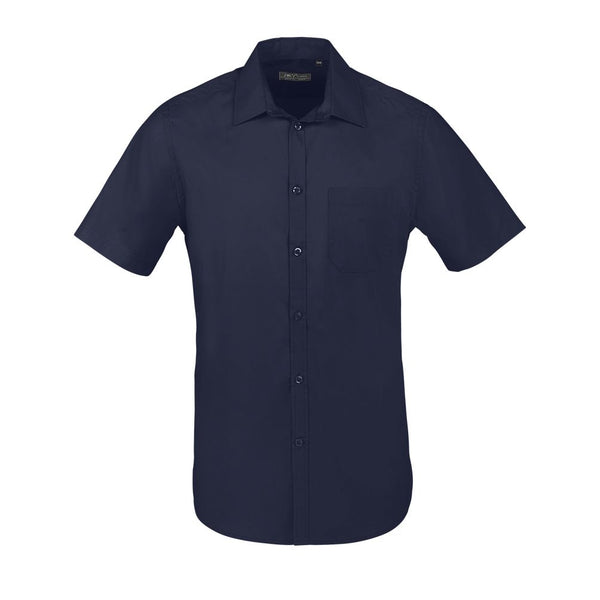 SOL'S BRISTOL FIT - MEN'S SHORT SLEEVE POPLIN SHIRT