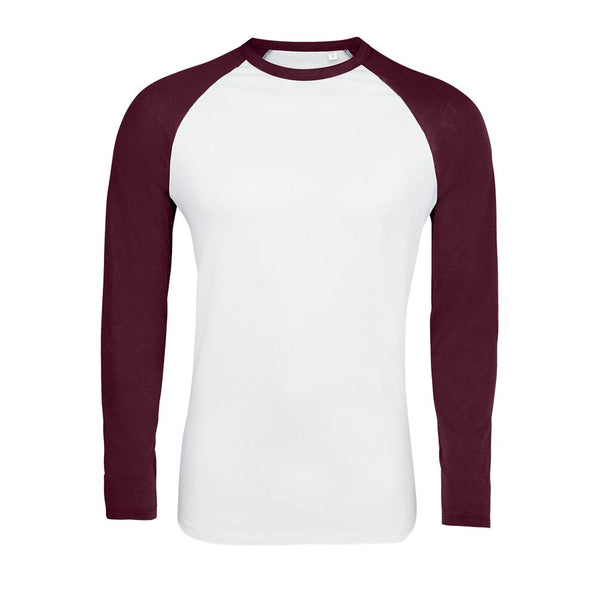 SOL'S FUNKY LSL - MEN'S TWO-TONE LONG-SLEEVED RAGLAN T-SHIRT