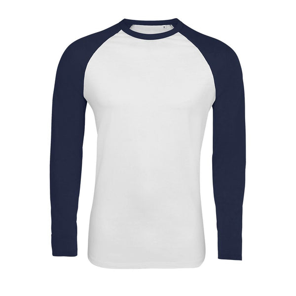 SOL'S FUNKY LSL - MEN'S TWO-TONE LONG-SLEEVED RAGLAN T-SHIRT