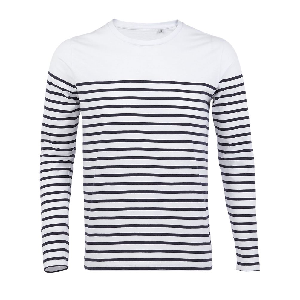 SOL'S MATELOT LSL MEN - STRIPED MEN'S LONG-SLEEVED T-SHIRT