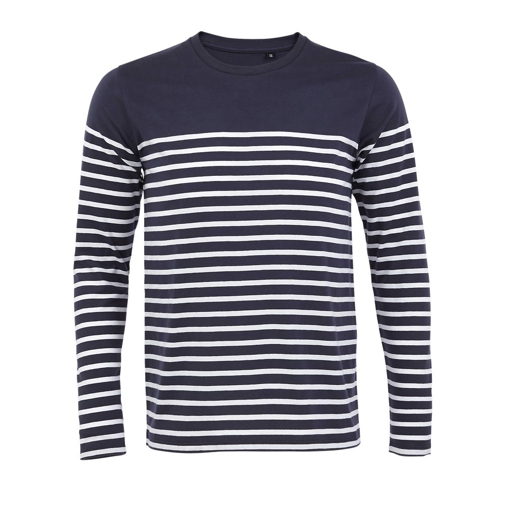 SOL'S MATELOT LSL MEN - STRIPED MEN'S LONG-SLEEVED T-SHIRT
