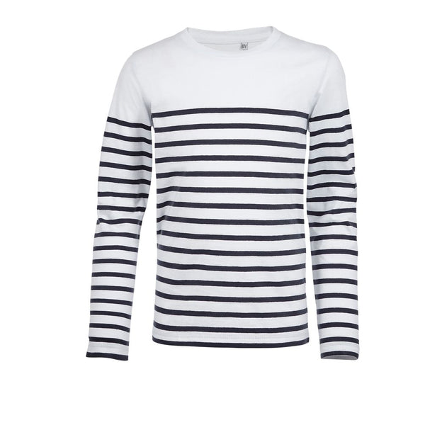 SOL'S MATELOT LSL KIDS - CHILDREN'S LONG-SLEEVED STRIPED T-SHIRT