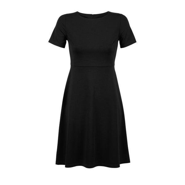 NEOBLU CAMILLE - ROBE MIDI MANCHES COURTES