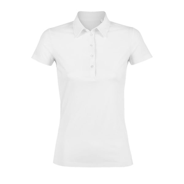 NEOBLU OSCAR WOMEN - POLO JERSEY MERCERISÉ FEMME