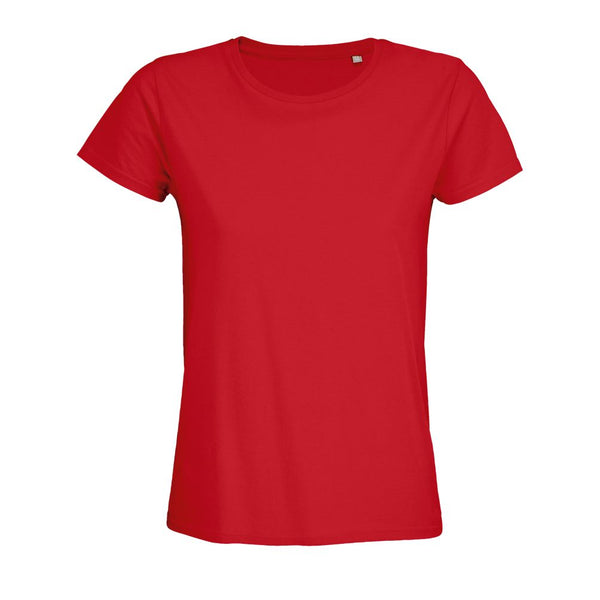 Sol's Pioneer Women - Tee-Shirt Femme Jersey Col Rond Ajusté