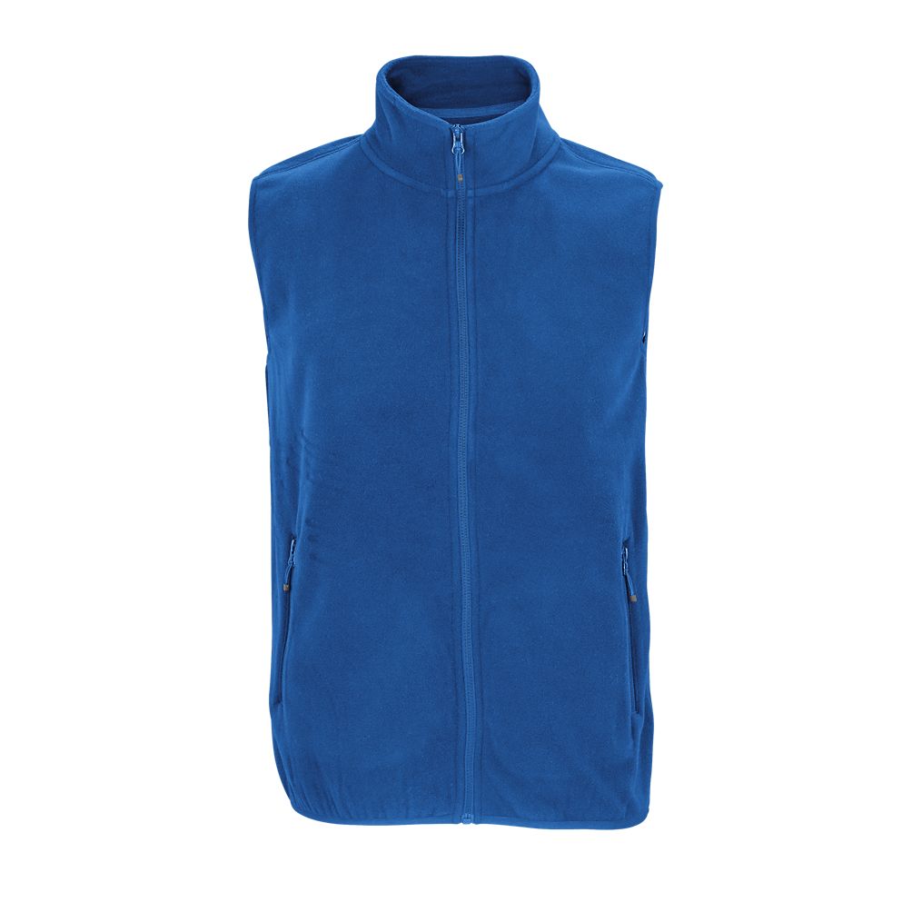 SOL'S FACTOR BW - UNISEX SLEEVELESS ZIP-UP MICROFLEECE JACKET