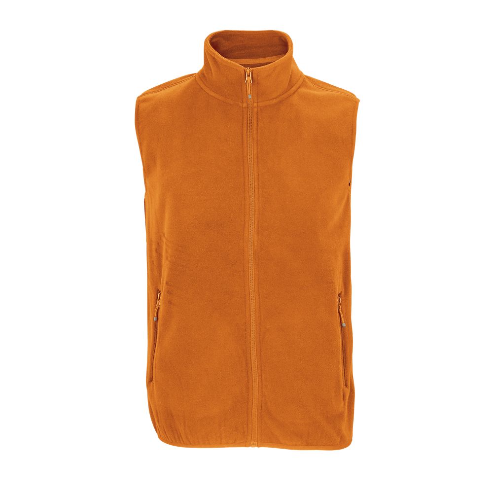 SOL'S FACTOR BW - UNISEX SLEEVELESS ZIP-UP MICROFLEECE JACKET