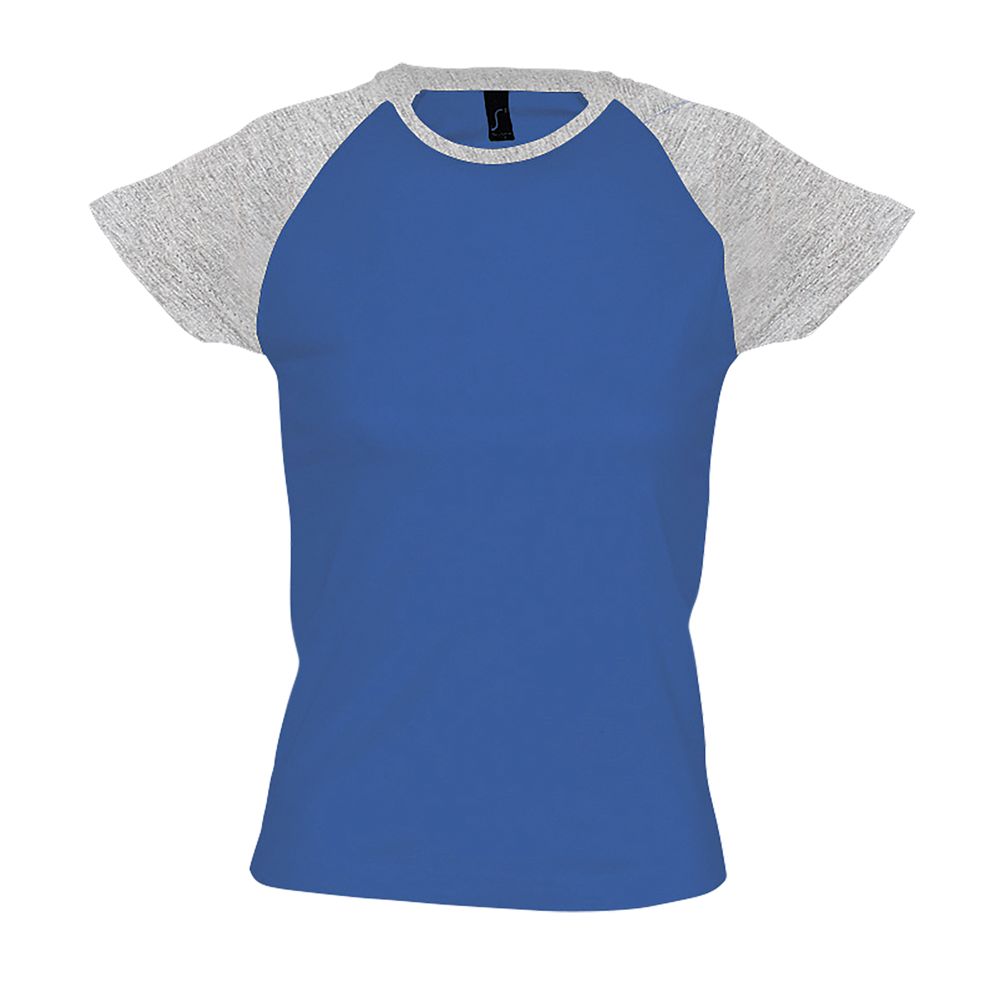 SOL'S MILKY - WOMEN'S TWO-TONE TEE-SHIRT WITH RAGLAN SLEEVES