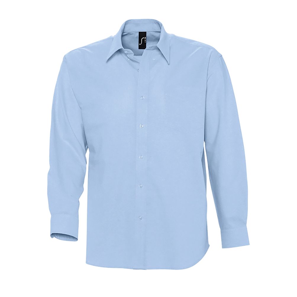 Sol's Boston - Chemise Homme Oxford Manches Longues