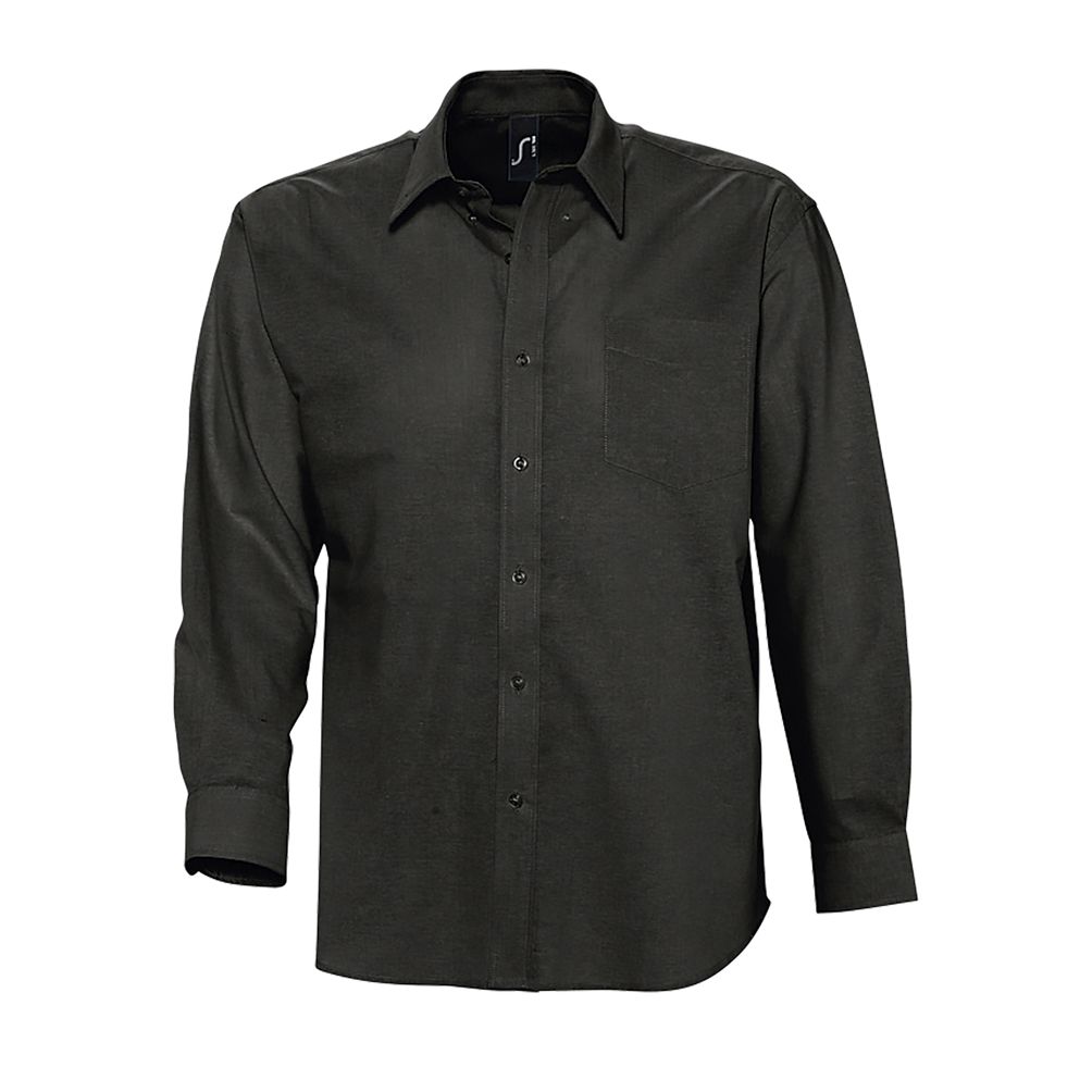Sol's Boston - Chemise Homme Oxford Manches Longues