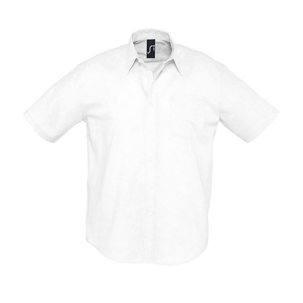 SOL'S BRISBANE - MEN'S SHORT SLEEVE OXFORD SHIRT