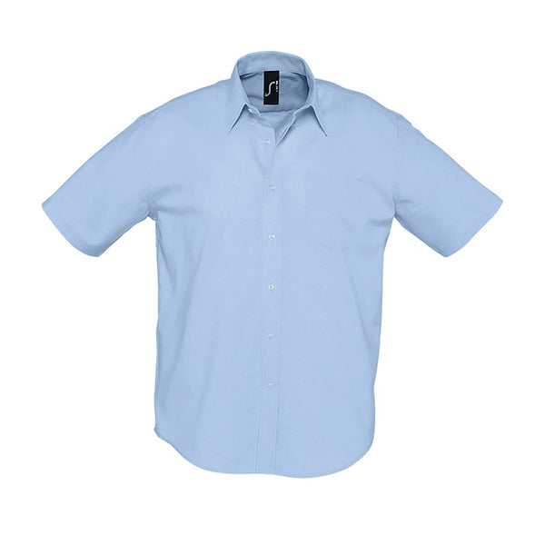 SOL'S BRISBANE - MEN'S SHORT SLEEVE OXFORD SHIRT