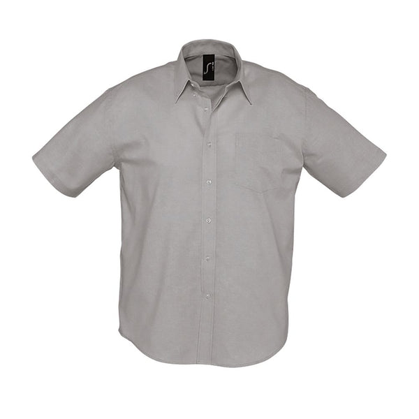 SOL'S BRISBANE - MEN'S SHORT SLEEVE OXFORD SHIRT