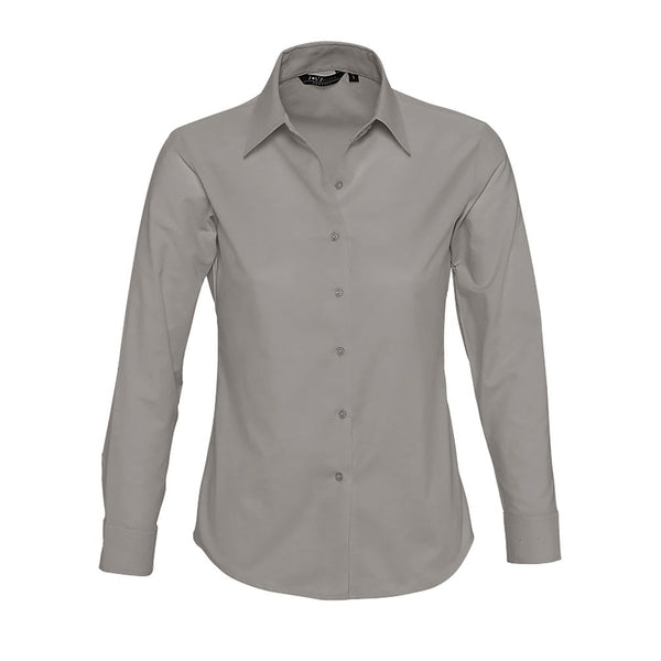 Sol's Embassy - Chemise Femme Oxford Manches Longues