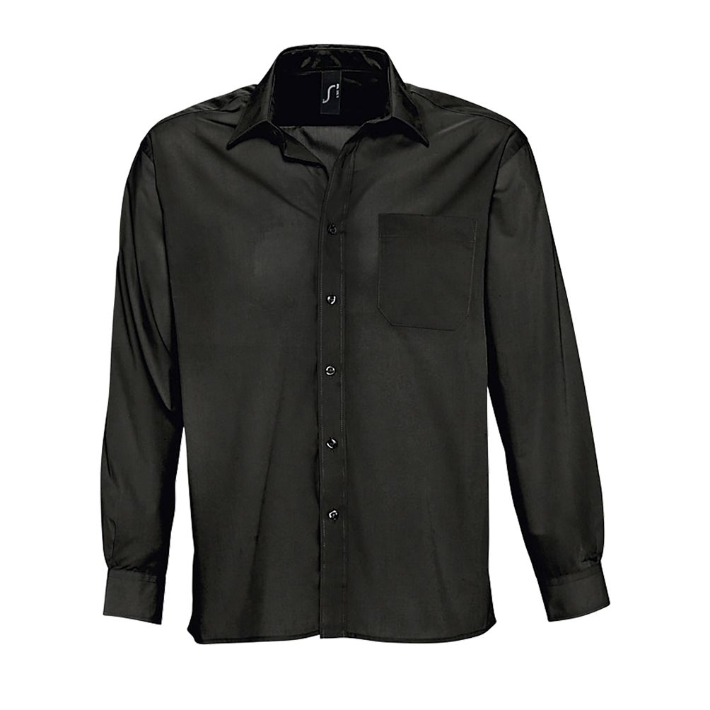 Sol's Baltimore - Chemise Homme Popeline Manches Longues