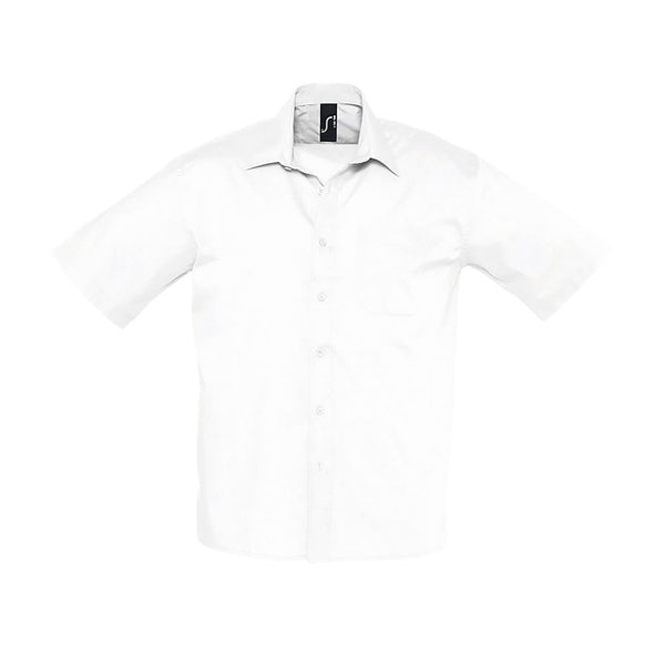 Sol's Bristol - Chemise Homme Popeline Manches Courtes