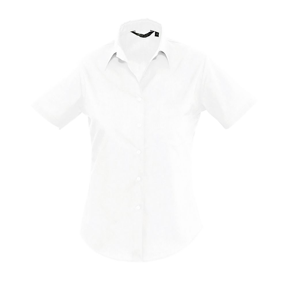 SOL'S ESCAPE - WOMEN'S SHORT SLEEVE POPLIN SHIRT