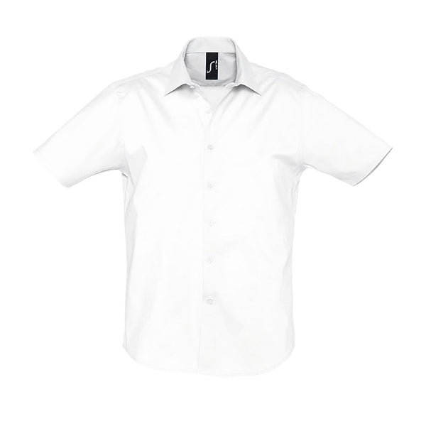 Sol's Broadway - Chemise Homme Stretch Manches Courtes