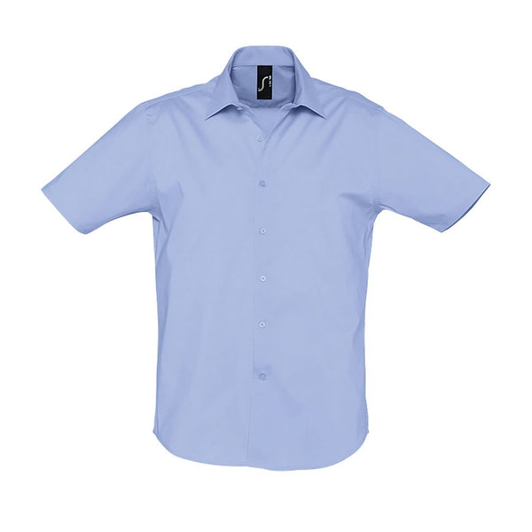 Sol's Broadway - Chemise Homme Stretch Manches Courtes