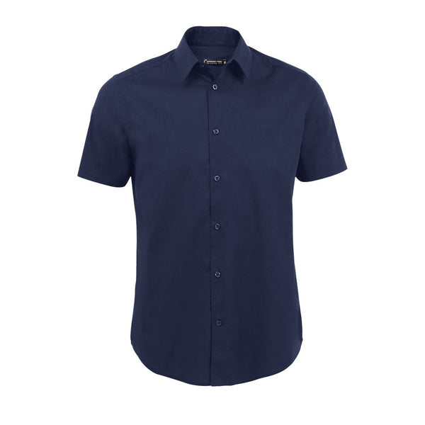 Sol's Broadway - Chemise Homme Stretch Manches Courtes