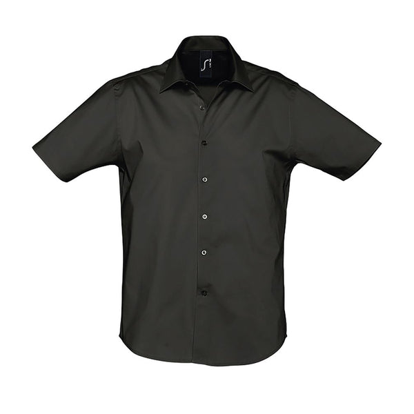 Sol's Broadway - Chemise Homme Stretch Manches Courtes