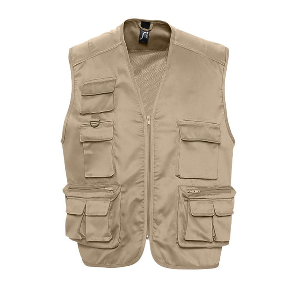 SOL'S WILD - MULTIPOCKET REPORTER VEST