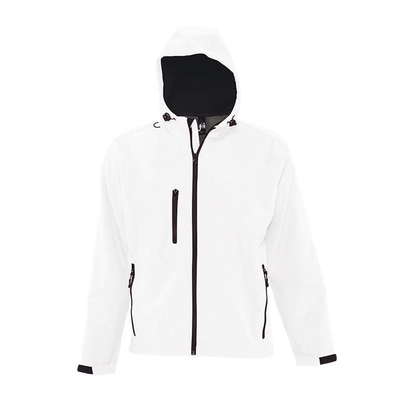 SOL'S REPLAY MEN - SOFTSHELL MEN HOODIE