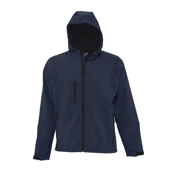 SOL'S REPLAY MEN - SOFTSHELL MEN HOODIE