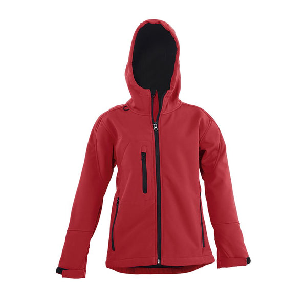 SOL'S REPLAY KIDS - HOODED CHILDREN'S SOFTSHELL