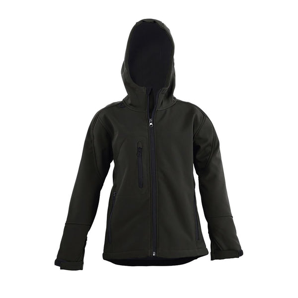 SOL'S REPLAY KIDS - HOODED CHILDREN'S SOFTSHELL