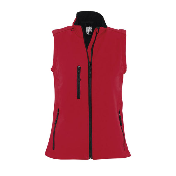 SOL'S RALLYE WOMEN - WOMEN'S SLEEVELESS SOFTSHELL