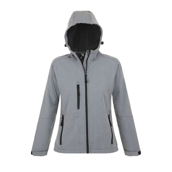 SOL'S REPLAY WOMEN - SOFTSHELL HOODIE