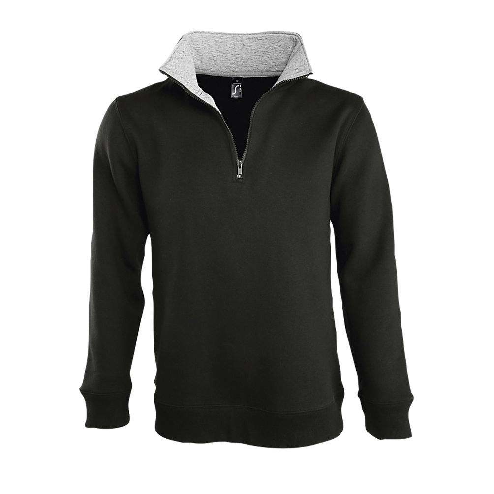 Sol's Scott - Sweat-Shirt Homme Col Camionneur (1/4 Zip)