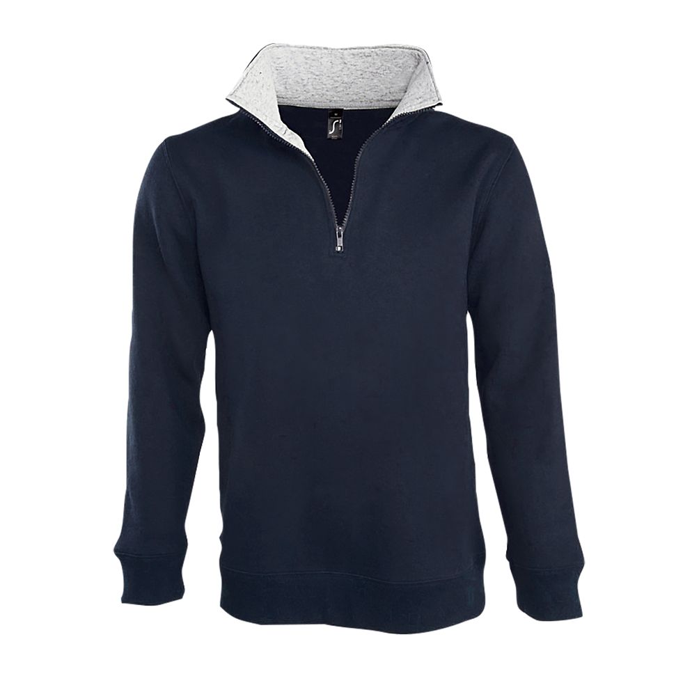 Sol's Scott - Sweat-Shirt Homme Col Camionneur (1/4 Zip)