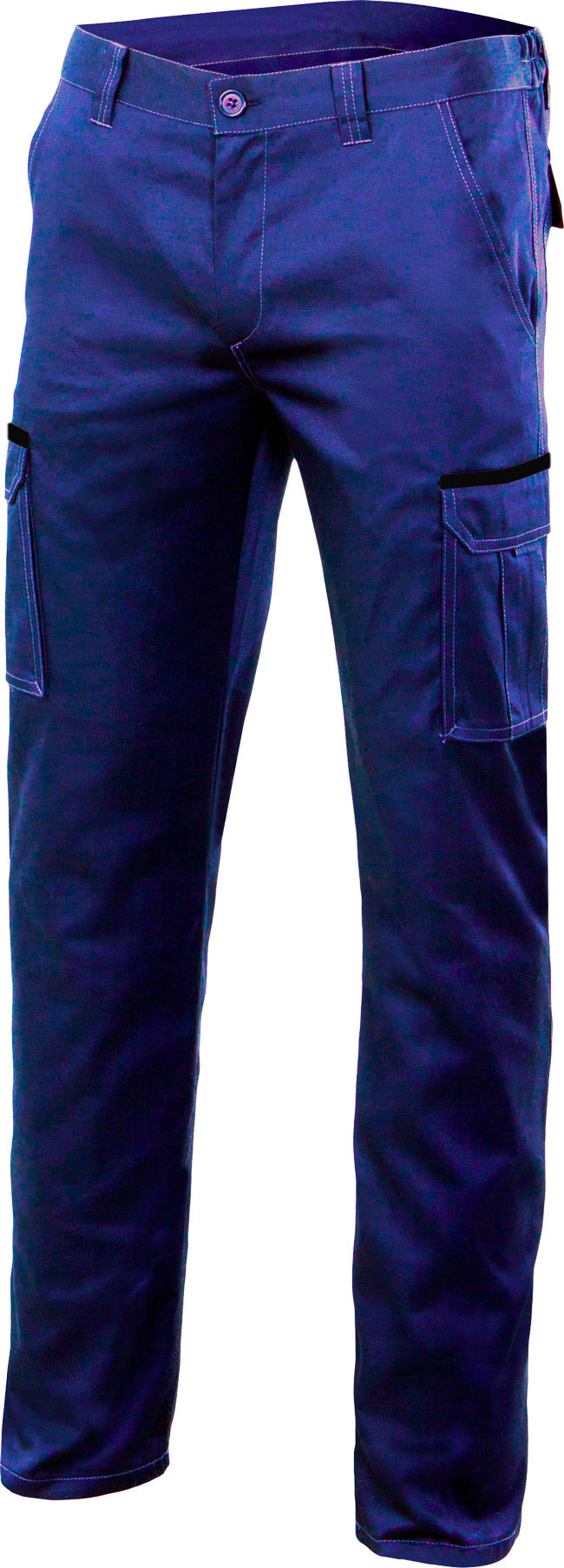 PANTALON STRETCH BLEU MARINE