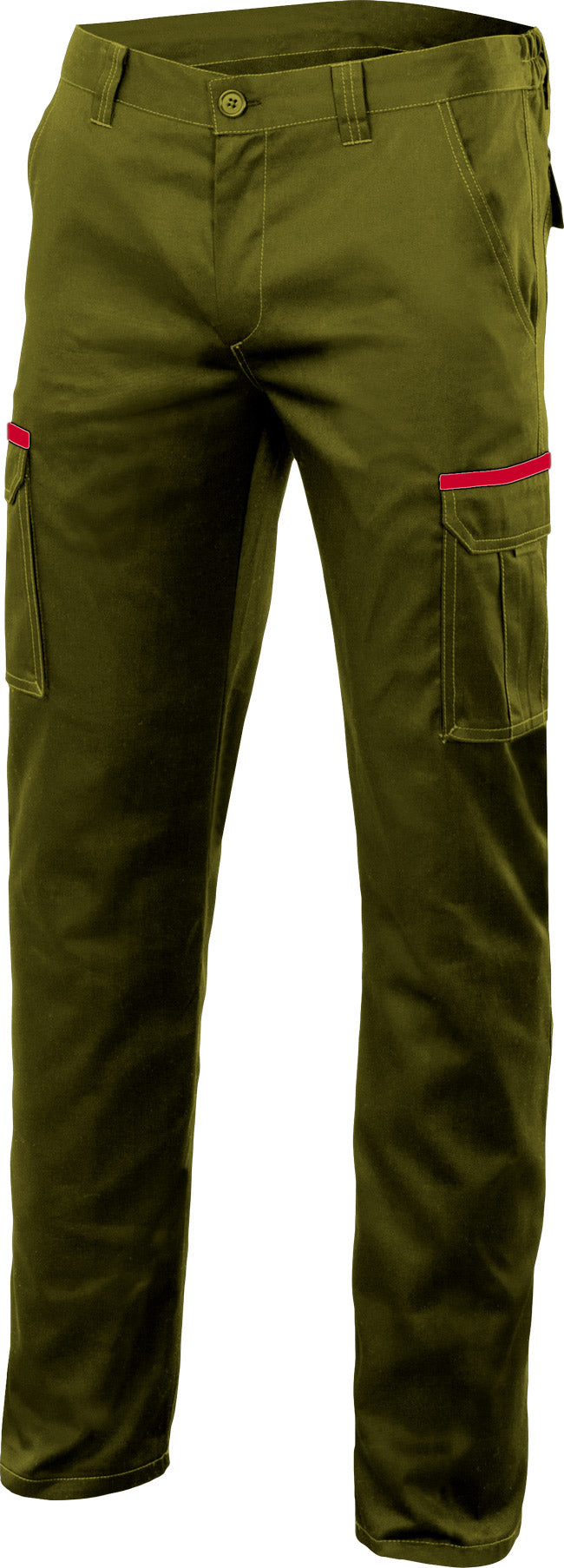 HUNTER GREEN STRETCH TROUSERS