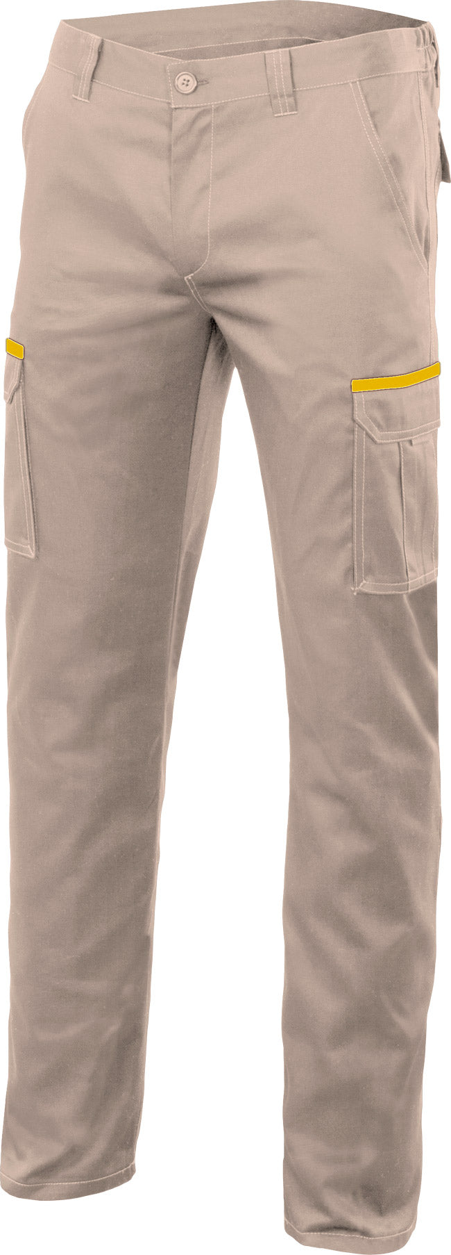 PANTALON STRETCH BEIGE SABLE
