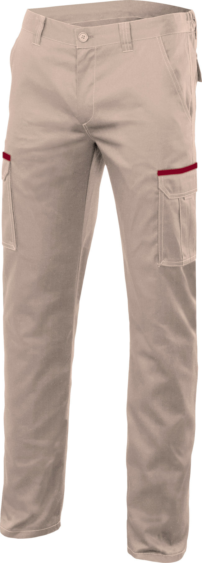 PANTALON STRETCH BEIGE SABLE