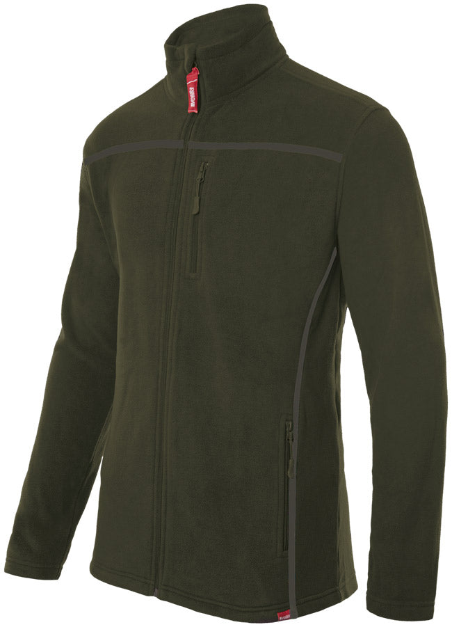 HUNTER GREEN FLEECE JACKET