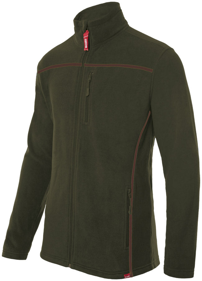 HUNTER GREEN FLEECE JACKET